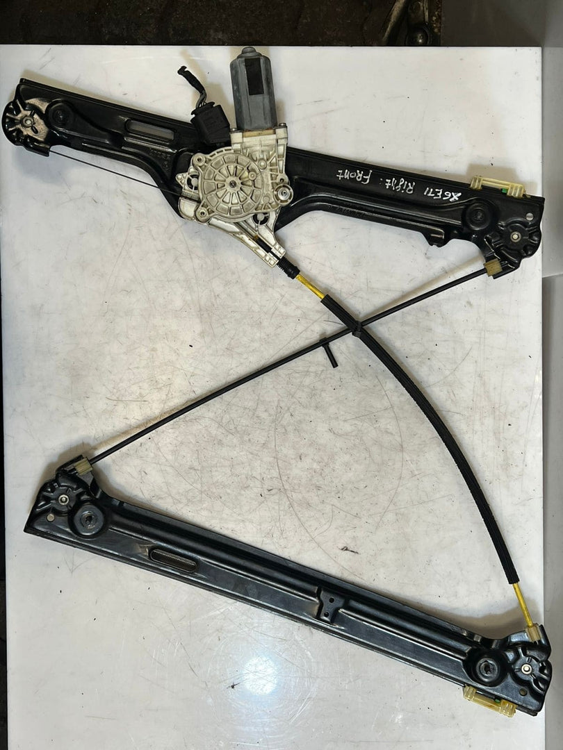 2008-2014 BMW X6 E71 RIGHT Front Door Window Regulator With Motor 7267664 OEM