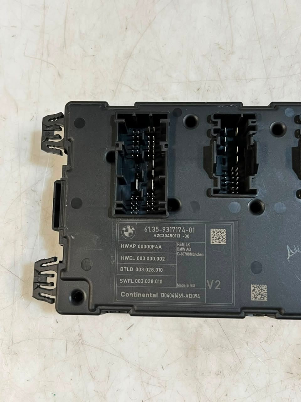 2014 BMW F34 F30 F31 F30 F36 328i Comfort/Convenience Control Module 9317174