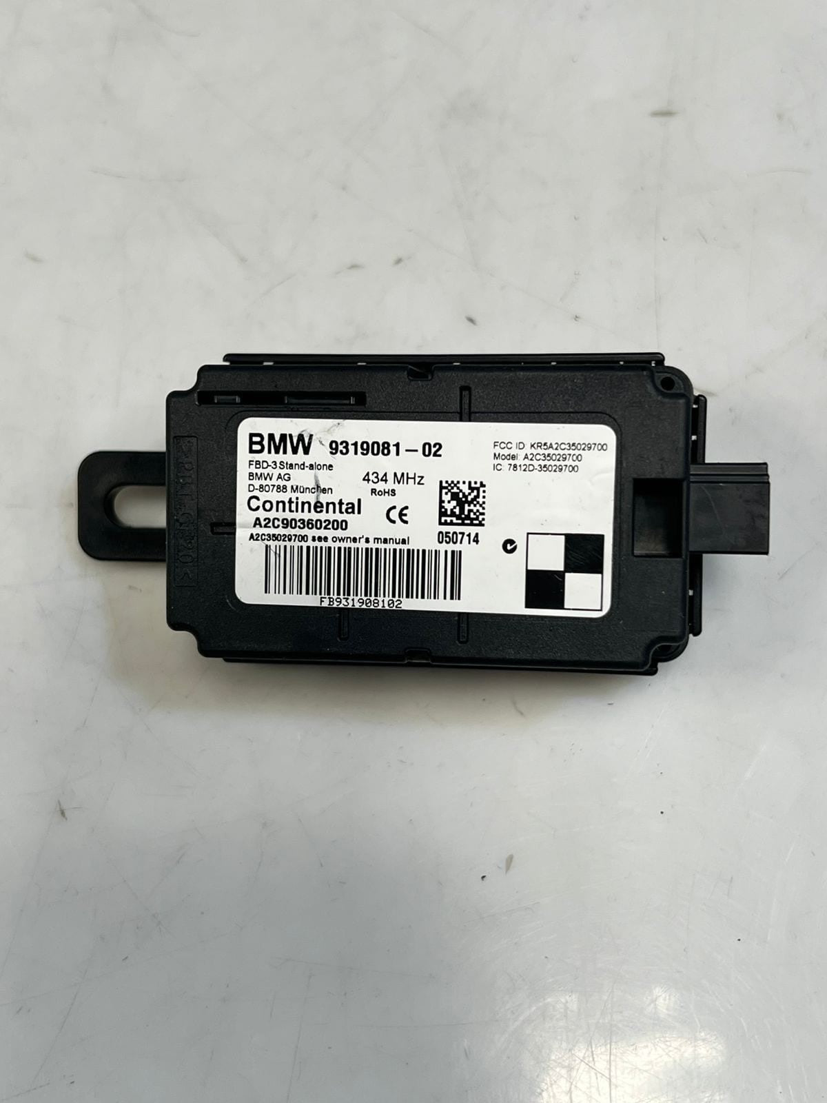 2017 BMW X1 F30 F32 328i RADIO Remote Control Receiver Module 9319081 OEM