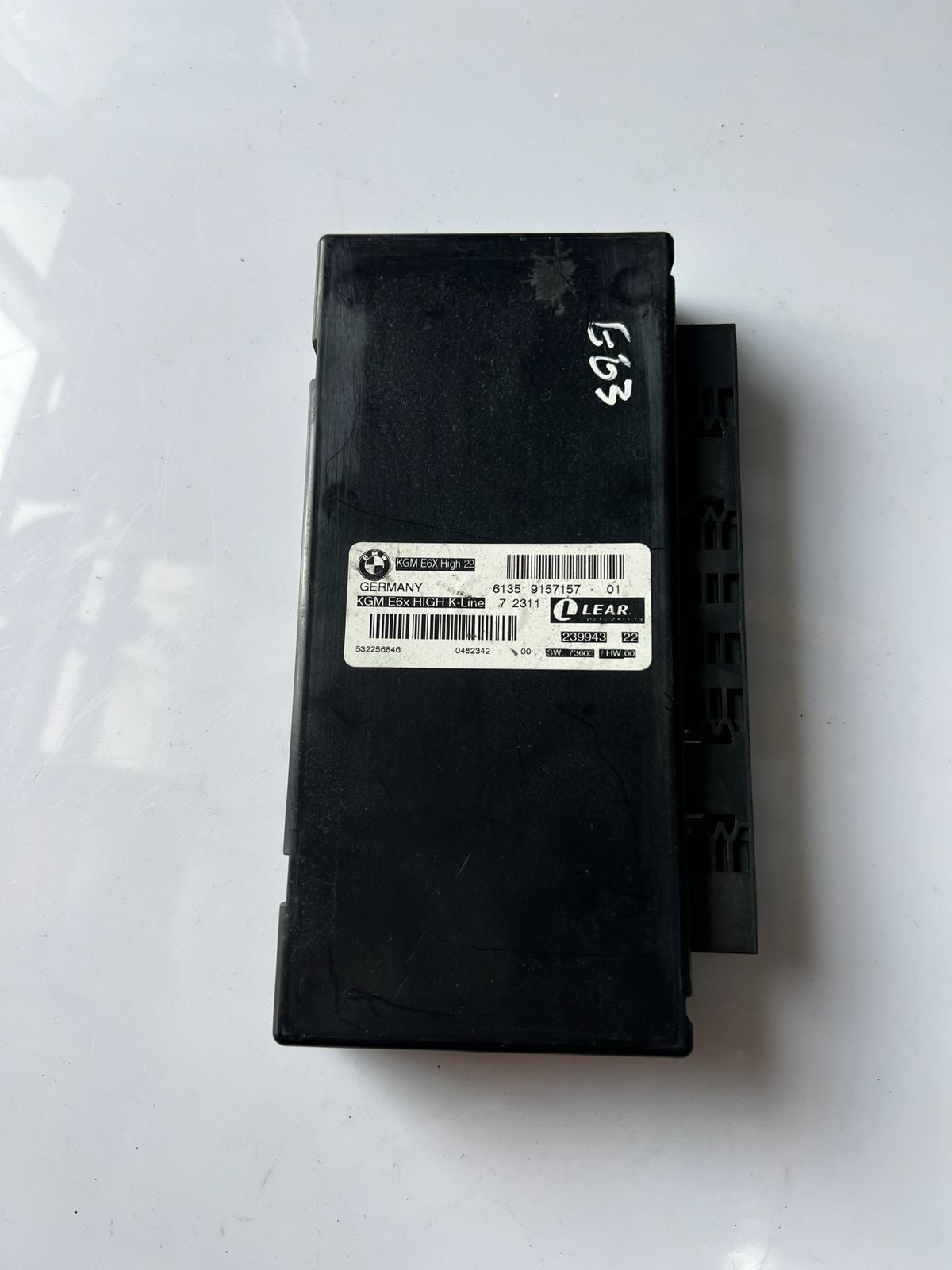 BMW 5' E60 E61 528i 528xi 535i 535xi 550i 650i M5 M6 9157157 Body Control Module