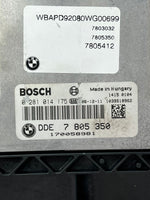 قم بتحميل الصورة إلى عارض الصور، 2007-2008 BMW X3 F25 N57 Engine Control Unit ECU SET DDE+EWS+1KEY 7805350 