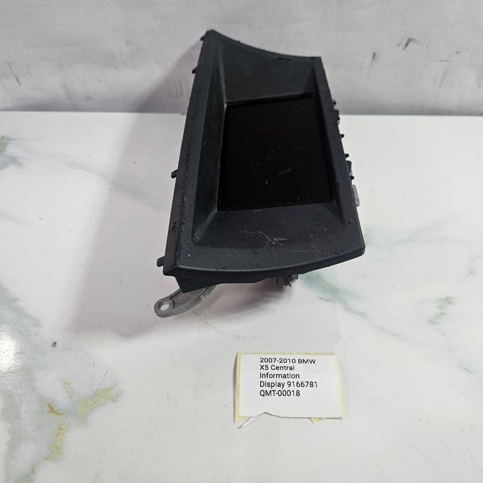 2007-2010 BMW X5 Central Information Display 9166781