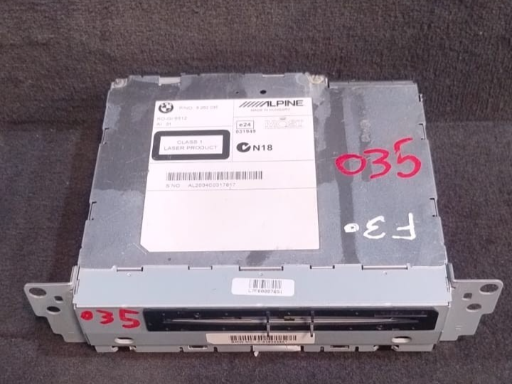 BMW F20 F21 F30 F31 ALPINE RADIO CD/DVD GPS HEAD UNIT P/N  - 9282035
