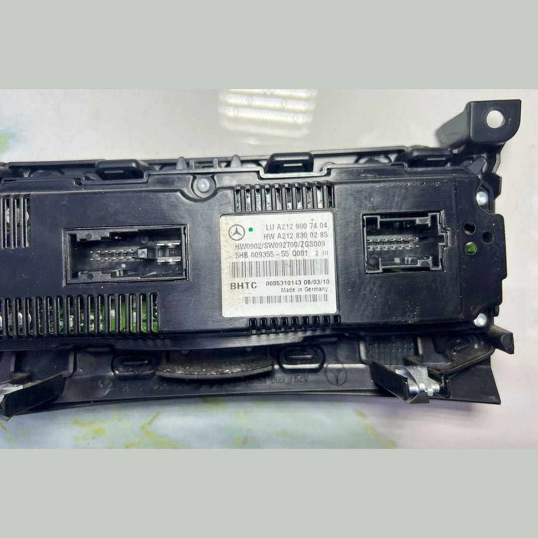10–14 Mercedes-Benz W212 E-Class AC Heater Climate Control Switch A212 9007404