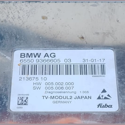 GENUINE BMW F01 F06 F10 F15 F25 F30 G11 CONTROL UNIT TV MODULE -  9366605