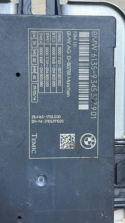 BMW Footwell Control Module 6992947 F10 LCI LED ADAPTIVE 2014 FRM MODULES LCI