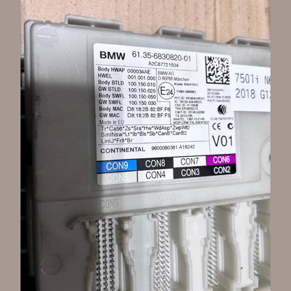 BMW 750li N63NB44C 2018 G12 ENGINE CONTROL UNIT COMPLETE SET + KEY  - 8680196