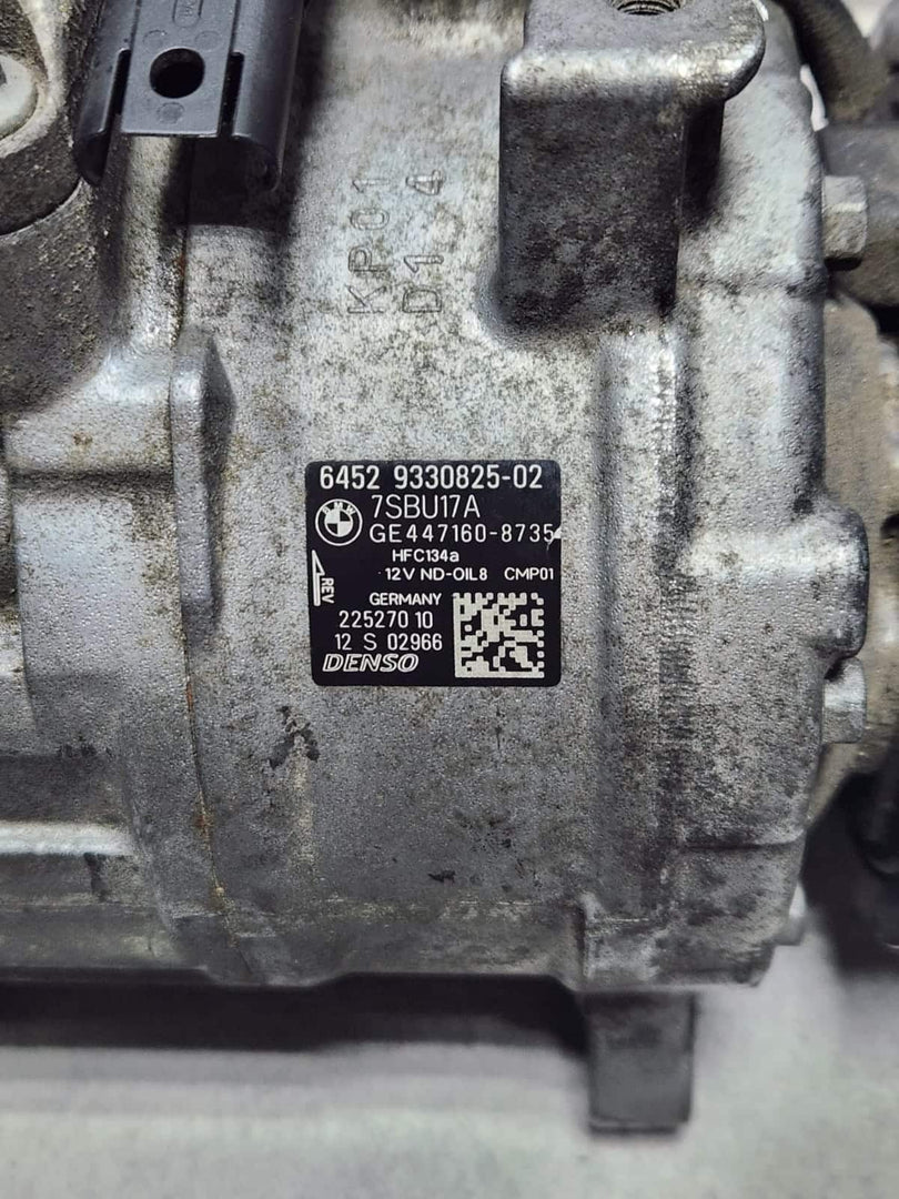 2014-2016 BMW 228i Air Conditioning Compressor 9330825 2 Series F22 F23