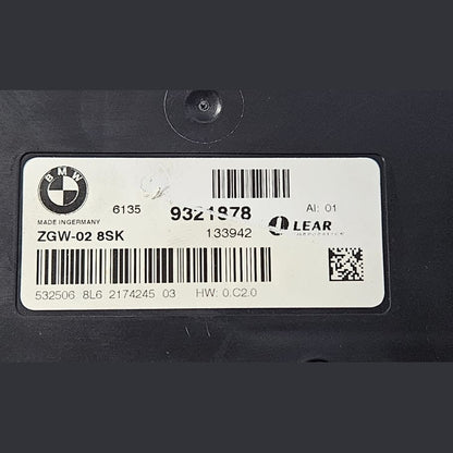OEM 2012-2018 BMW F12 F13 F06 F02 CENTRAL GATEWAY CONTROL MODULE 9321878