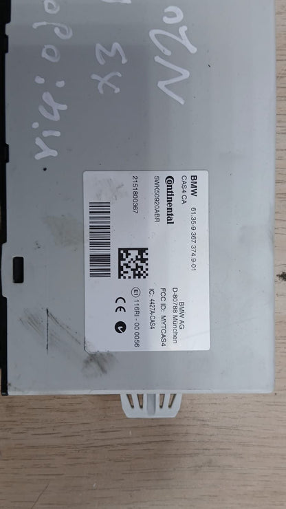 2011-2017 BMW X3 Engine Control Unit 8639595 F30 F31 F32 F25 N20A ECU SET