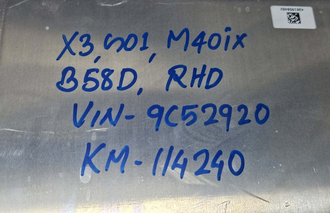 2020 BMW X3 G01 M40iX B58D RHD Engine Control Unit ECU Set 9846689 OEM