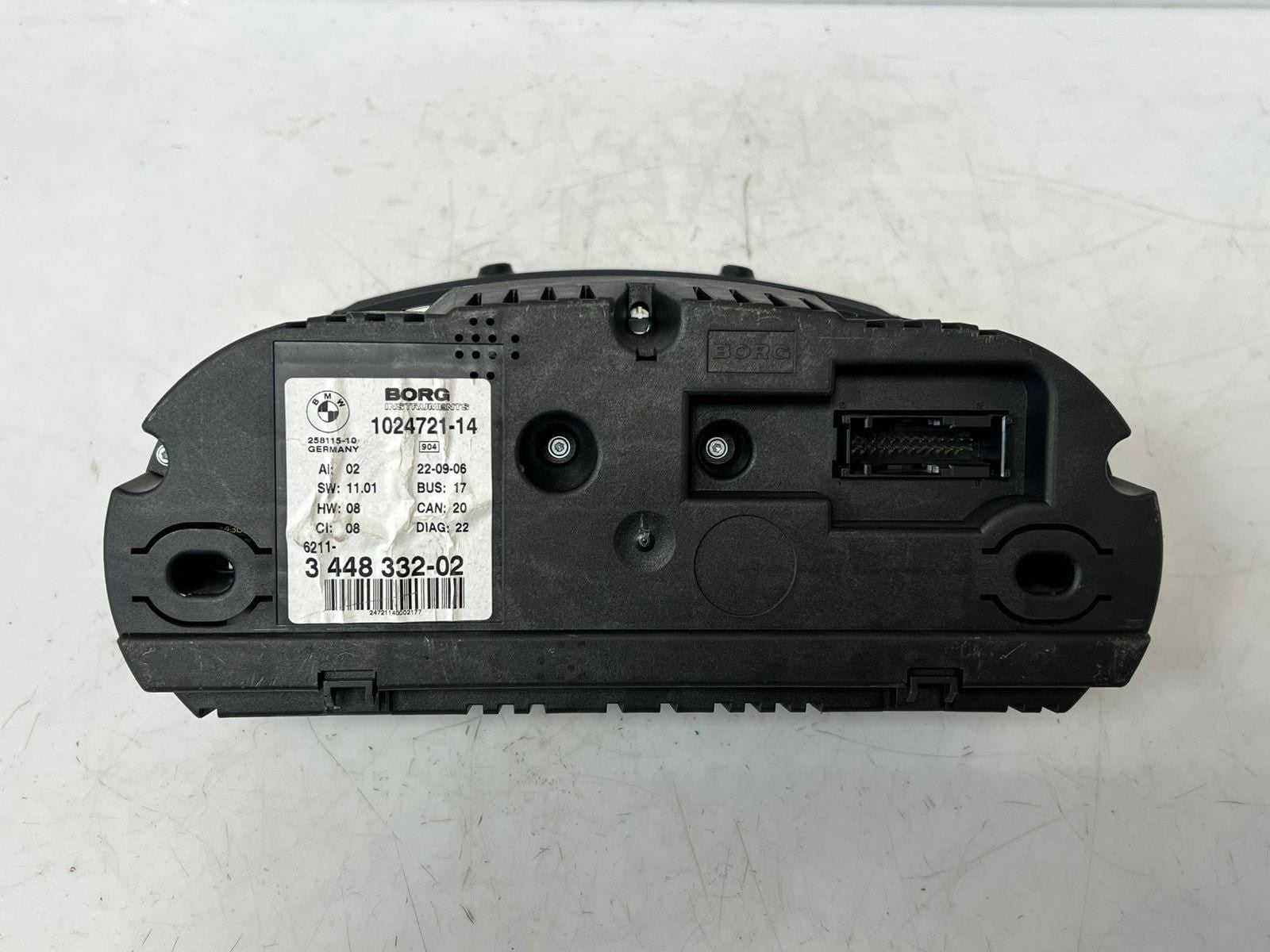 2004-2010 BMW X3 E83 SPEEDOMETER Instrument Cluster 1024721 3448442 OEM