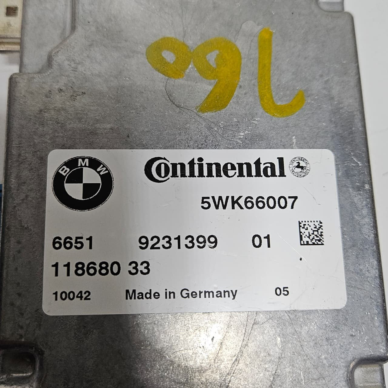 2011 BMW F10, F11, 535i, Camera Control Module 9231399