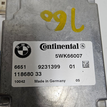 2011 BMW F10, F11, 535i, Camera Control Module 9231399