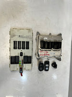 قم بتحميل الصورة إلى عارض الصور، 2014 BMW 320i F30 N20B20A Engine Control Module ECU SET DME+FEM+1KEY 8617375