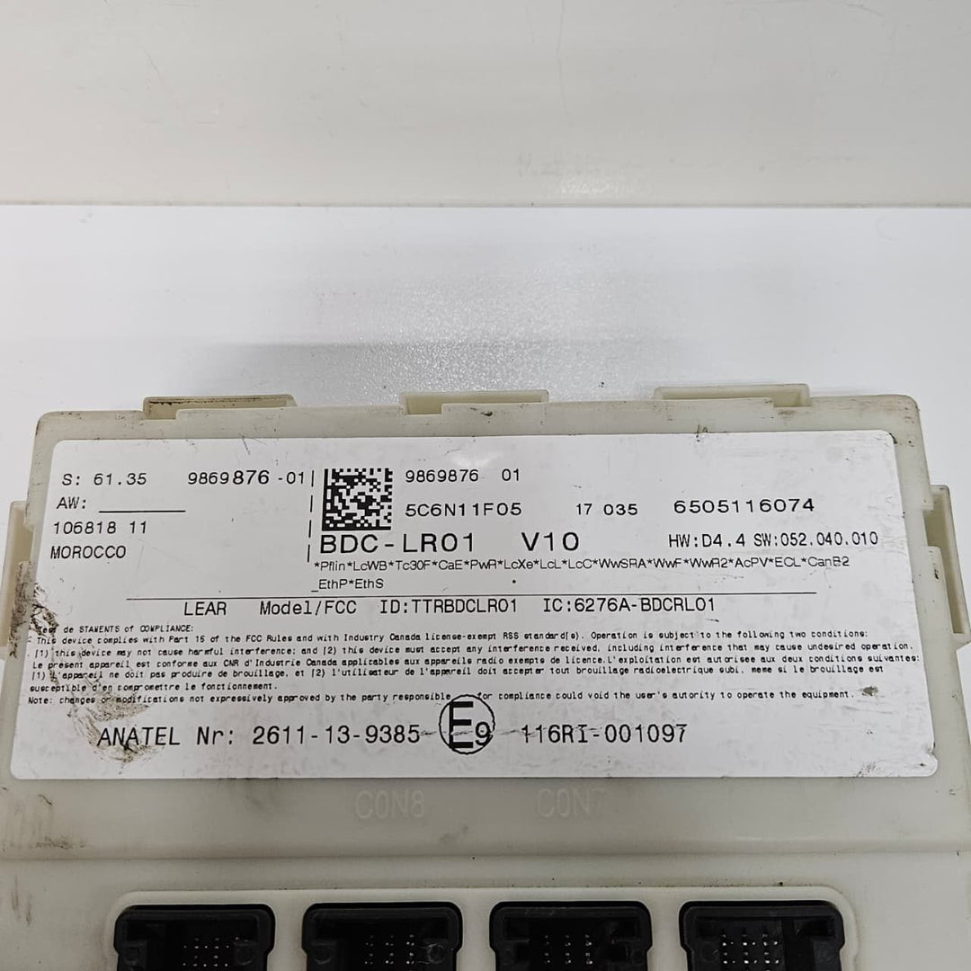 2014-2018 BMW F15 F16 F39 X5 Body Domain Controller 9869876