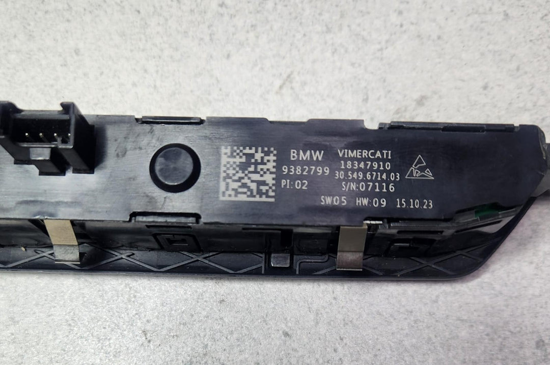 2016-2019 BMW 750i Front Left Driver Seat Control Switch 9382799 G11 G12 740i 