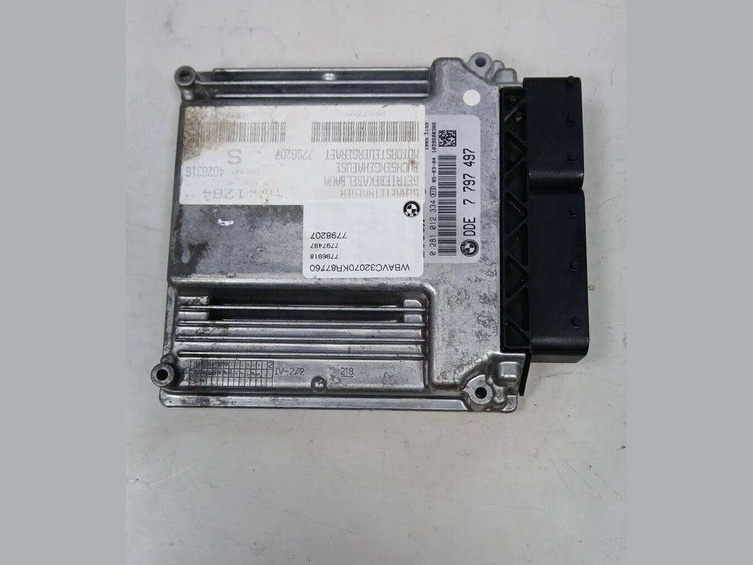 BMW 1 3 5 X3 SERIES  E87 E90 E60 E83 Engine control unit module ECU DDE 7797497