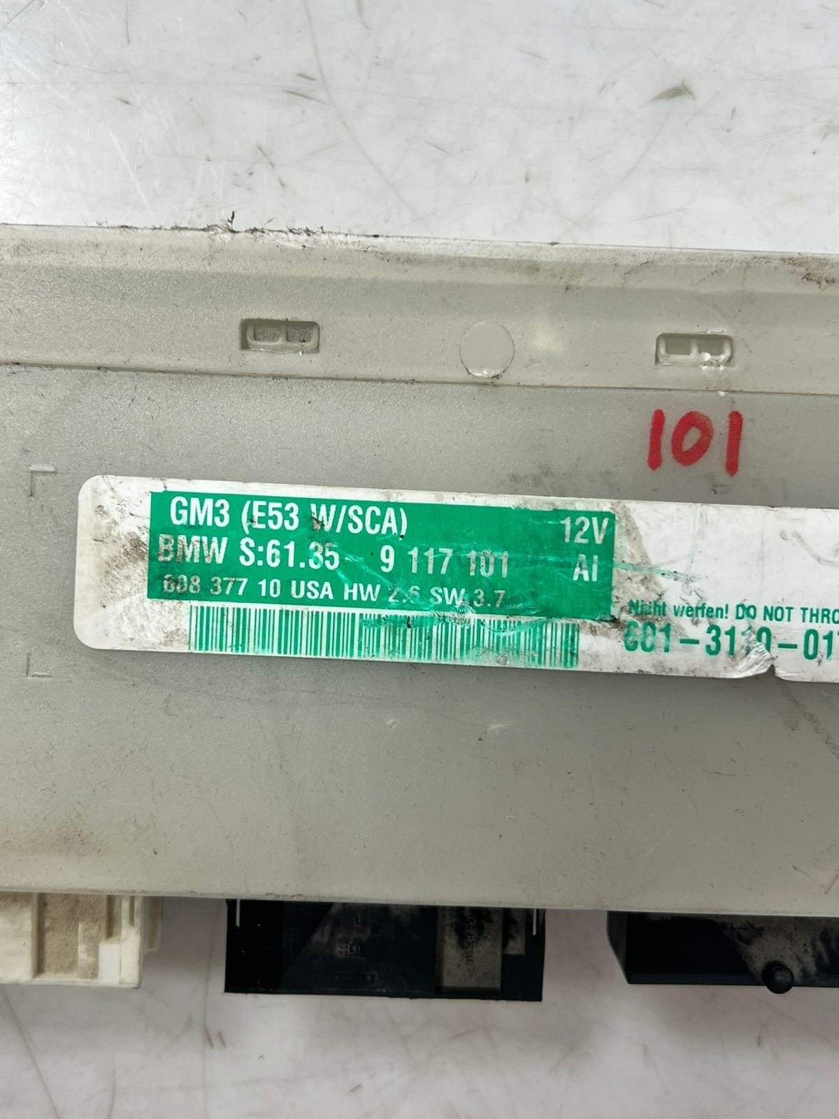 2004-2006 BMW X5 E53 GM3 Body Control Module BCM UNIT 9117101 OEM