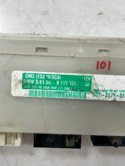 2004-2006 BMW X5 E53 GM3 Body Control Module BCM UNIT 9117101 OEM
