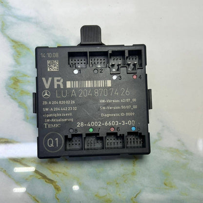 2011-2014 Mercedes-Benz C300 Front Right Door Control Module A 204 8707426 W204 