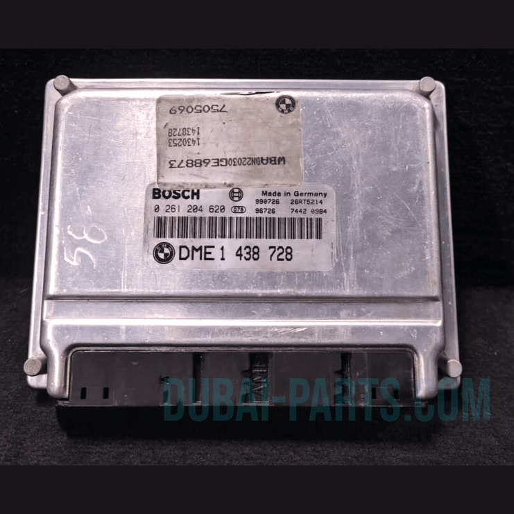 OEM BMW E39 SERIES 6 SPEED DME  M60B44 ENGINE CONTROL UNIT MODULE ONLY -1438728