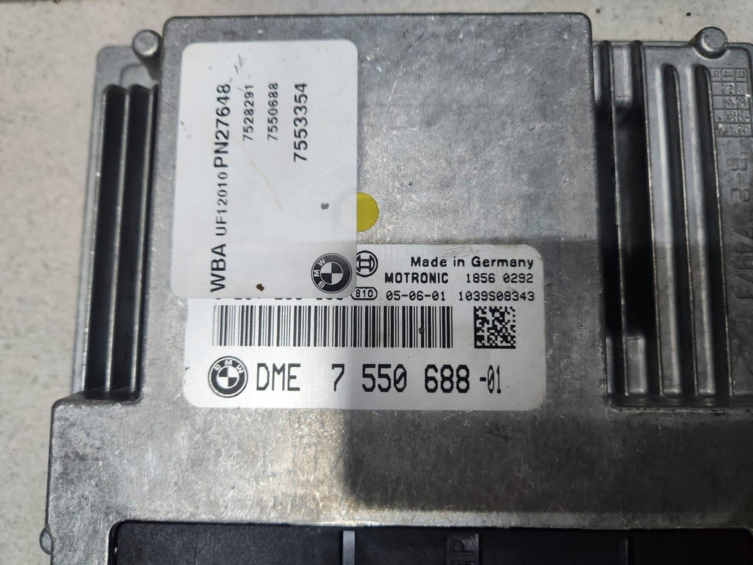BMW Engine Control Unit 7550688 E81 E87 116i  N45 ECU SET 