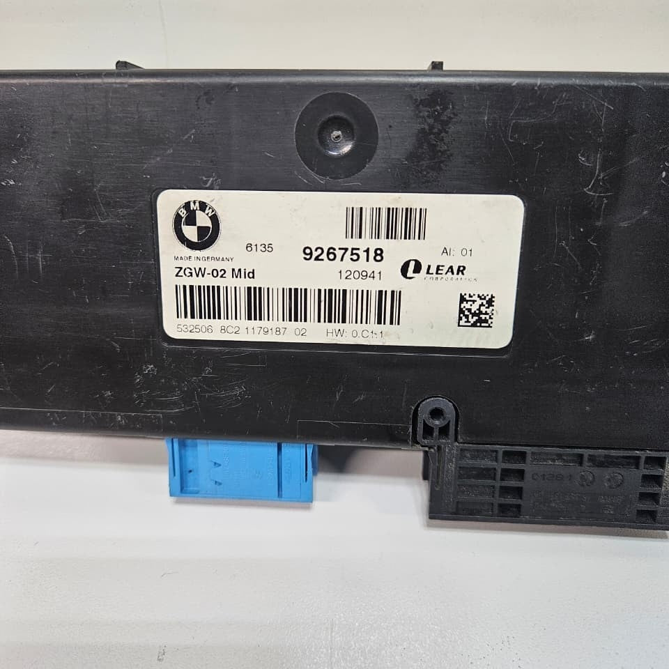 BMW X3 F25 Gateway Control Unit Comfort Module Central ZGW 9267518 61359267518