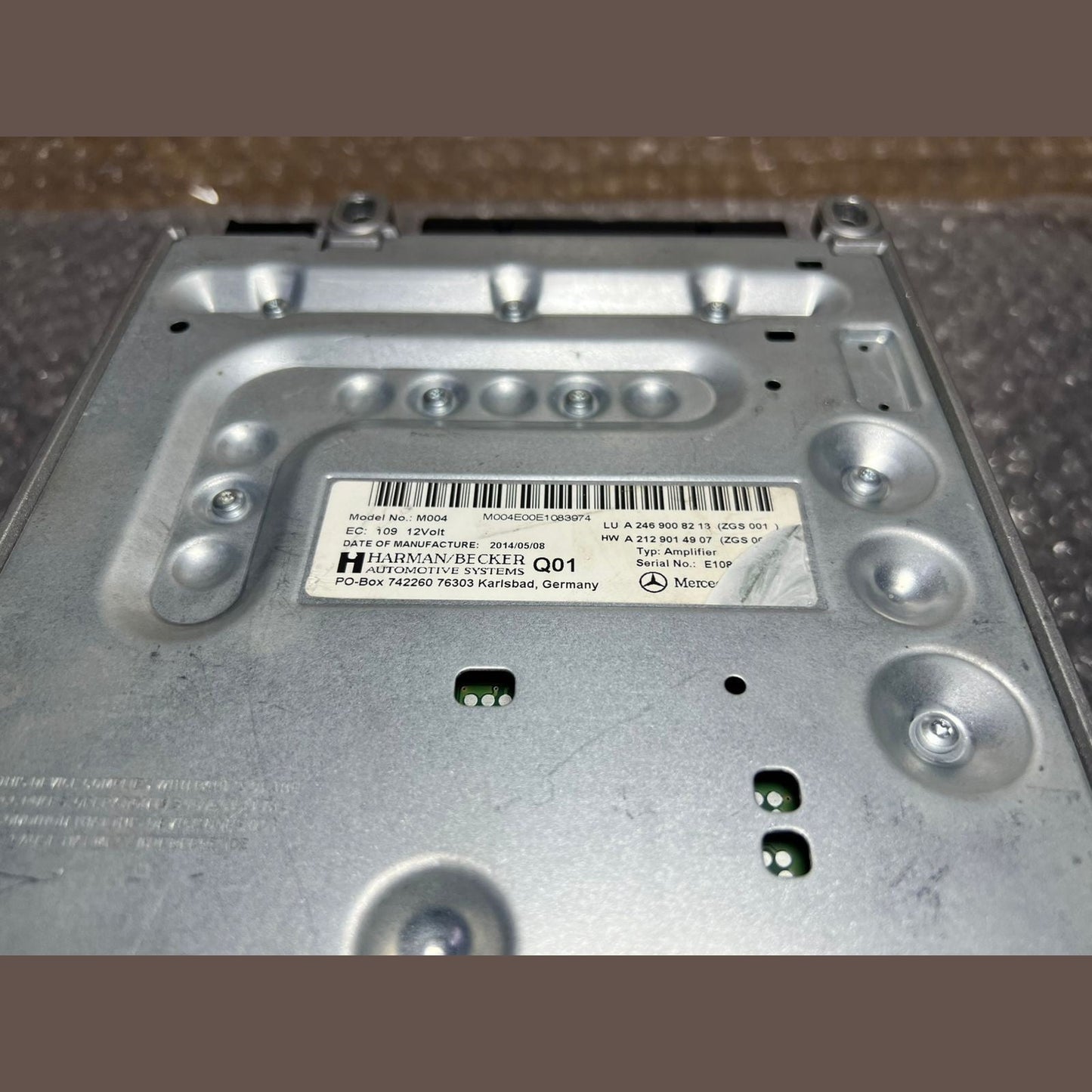 14-18 Mercedes W246 CLA Harman Kardon Audio Sound Amplifier Amp A246 9008213 OEM