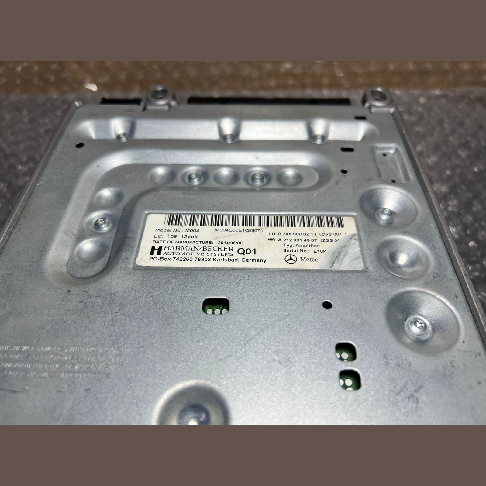 14-18 Mercedes W246 CLA Harman Kardon Audio Sound Amplifier Amp A246 9008213 OEM
