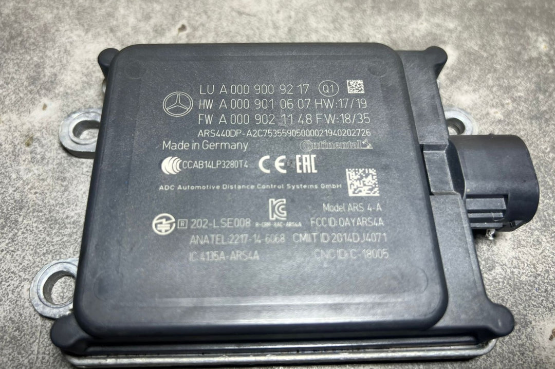 Mercedes W222 W253 Active Radar Cruise Control Assist Module A000 9009217 OEM