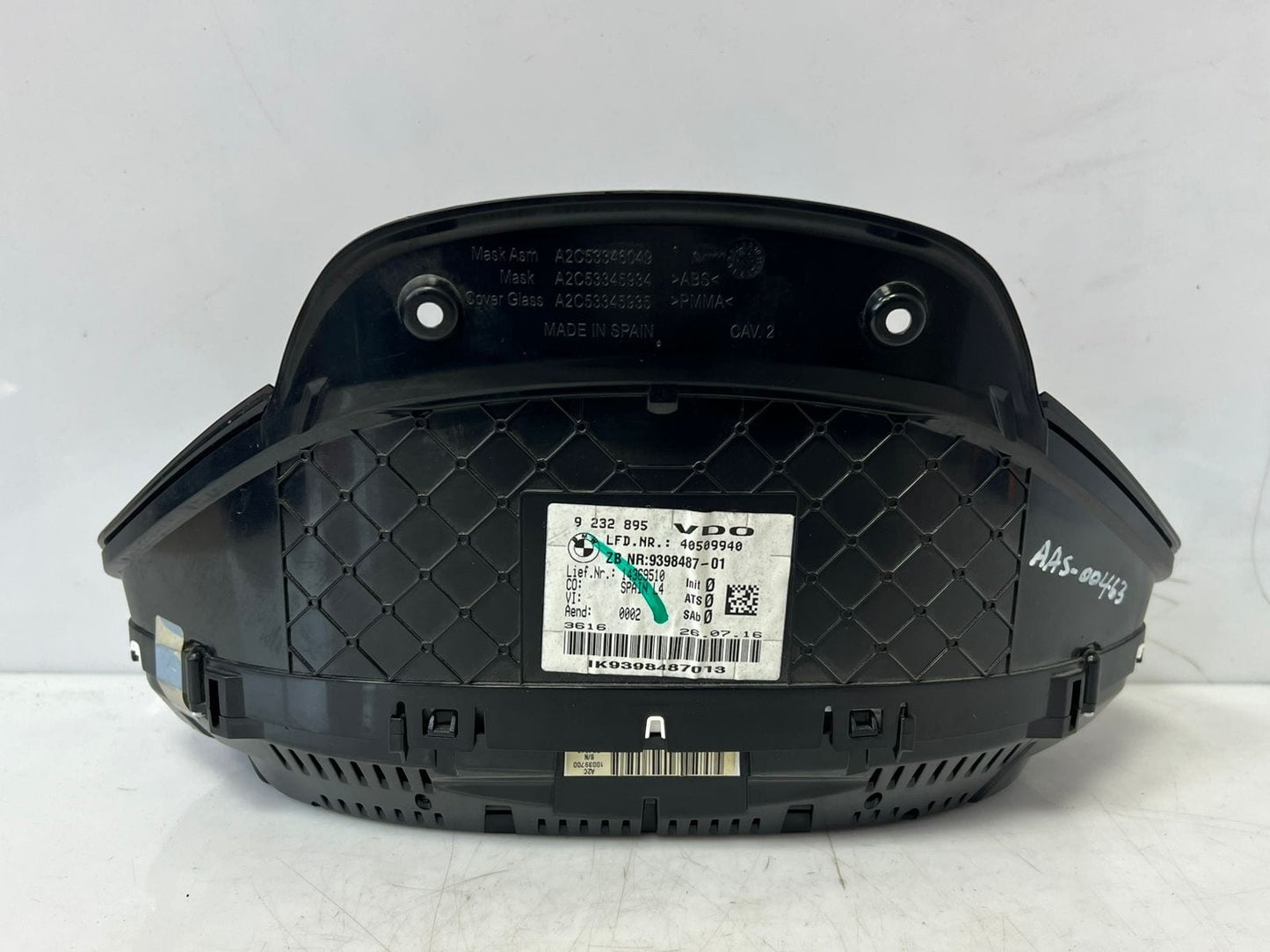 2017-2018 BMW 320i 3' 4' F30 F31 F32 F33 F36 Instrument Cluster 9398487 OEM