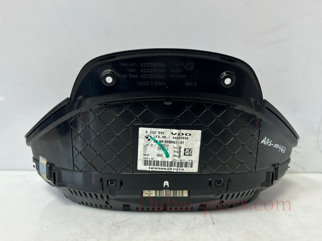 2017-2018 BMW 320i 3' 4' F30 F31 F32 F33 F36 Instrument Cluster 9398487 OEM