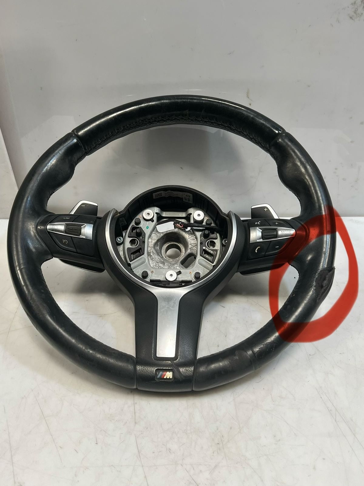 BMW 5 Series F10 F11 F06 Gran Coupe Steering Wheel M Sport Paddle Shift 7849177