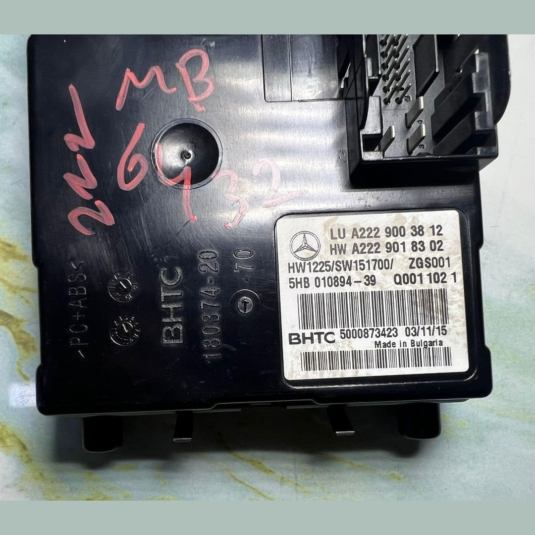 Mercedes Climate Control Unit A2229003812 C-Class W205, GLC and S-Class W222