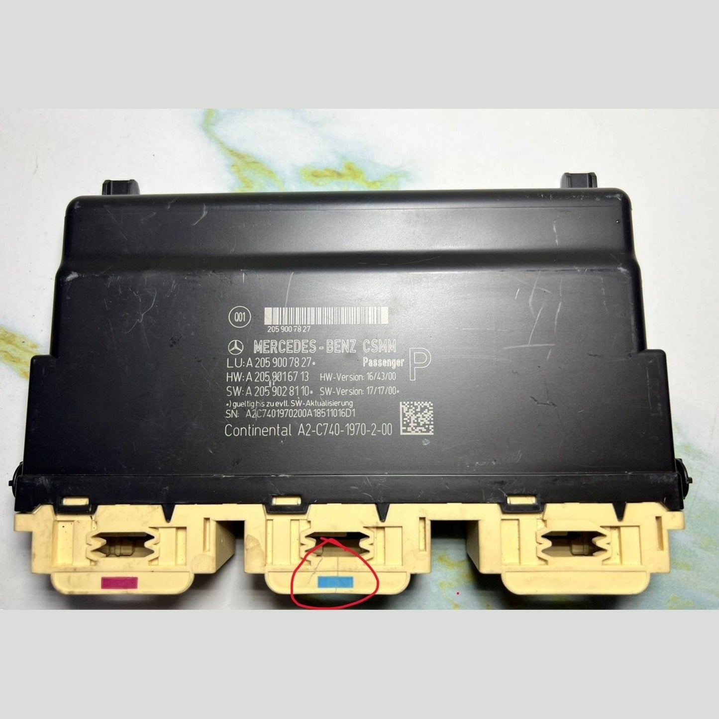 Mercedes-Benz Control Unit A 205 900 78 27