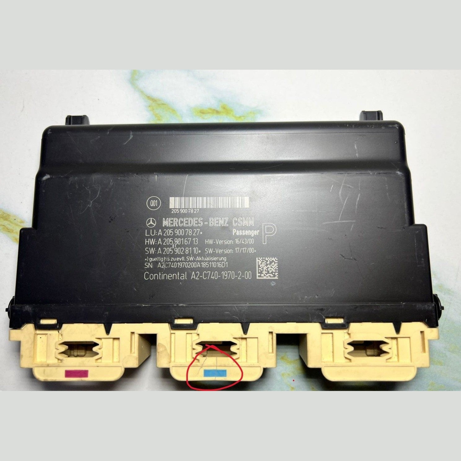 Mercedes-Benz Control Unit A 205 900 78 27