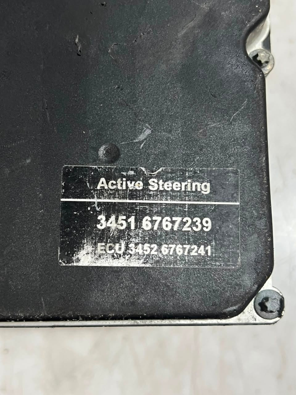 BMW 5' 6' E60 E61 E63 E64 Abs HYDRAULIC Pump Control Unit 3451 6767239 OEM