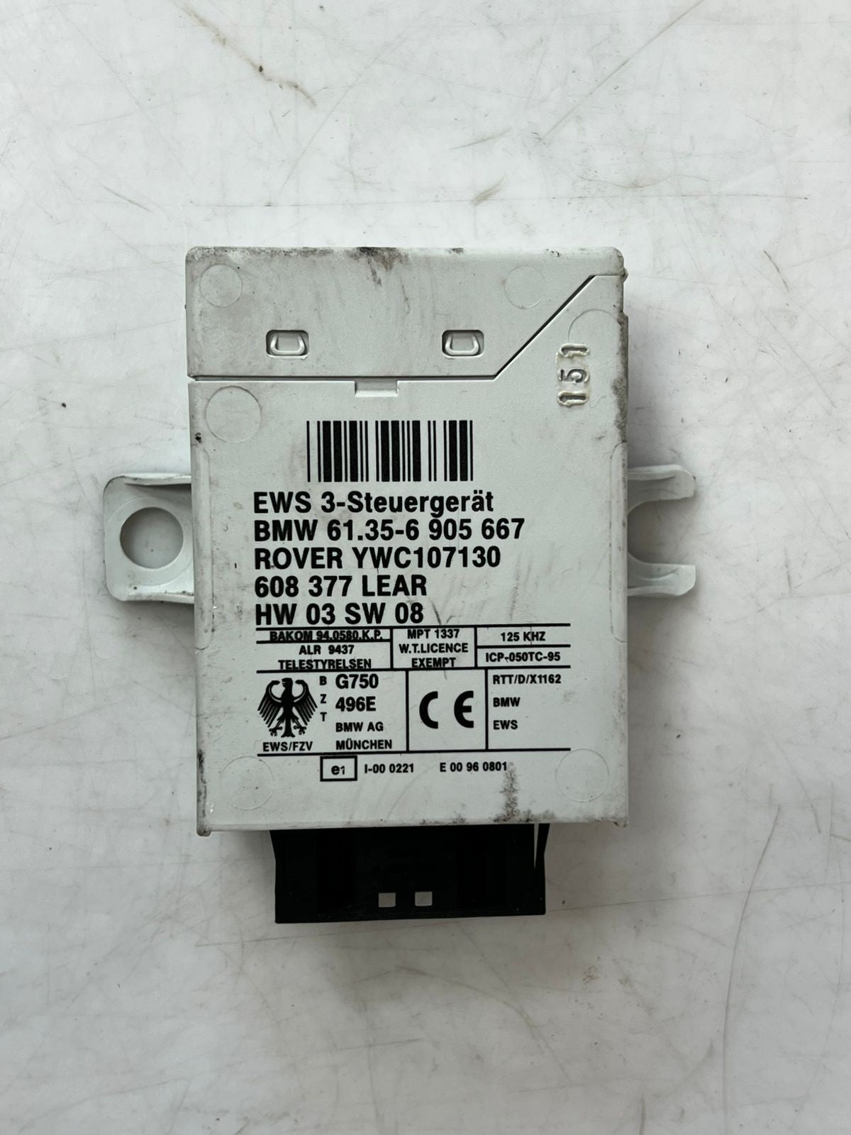 OEM BMW E39 E38 E53 5 7 X5 series M62 ENGINE ECU Set DME 7508698