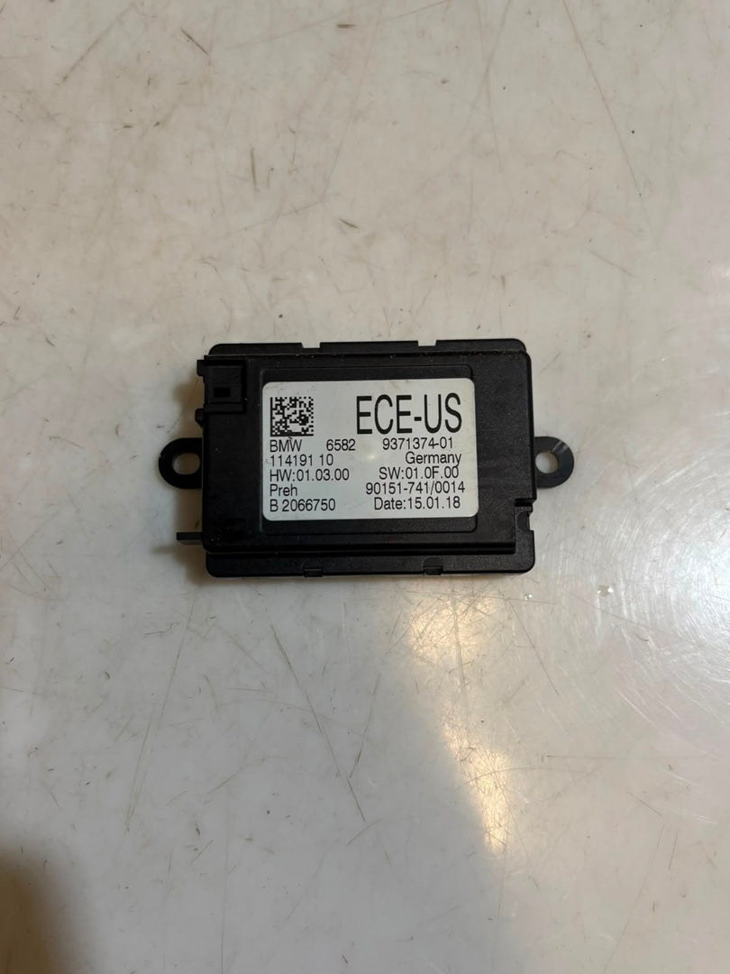 2018-2020 BMW 1' F20 LCI 125I B48 Idrive Touch Control Module 9371374 OEM