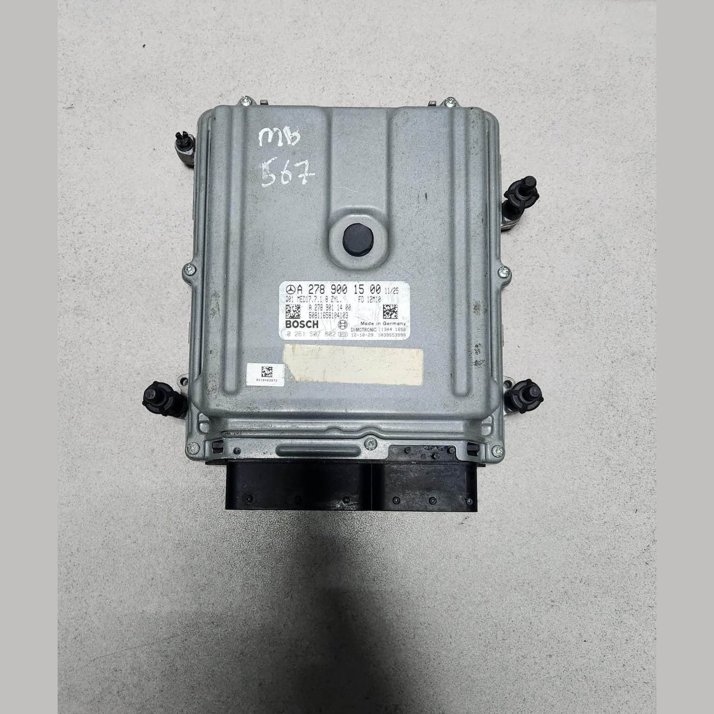 2012-2014 Mercedes-Benz CLS550 Engine Control Module A2789001500 E500 CL500 550
