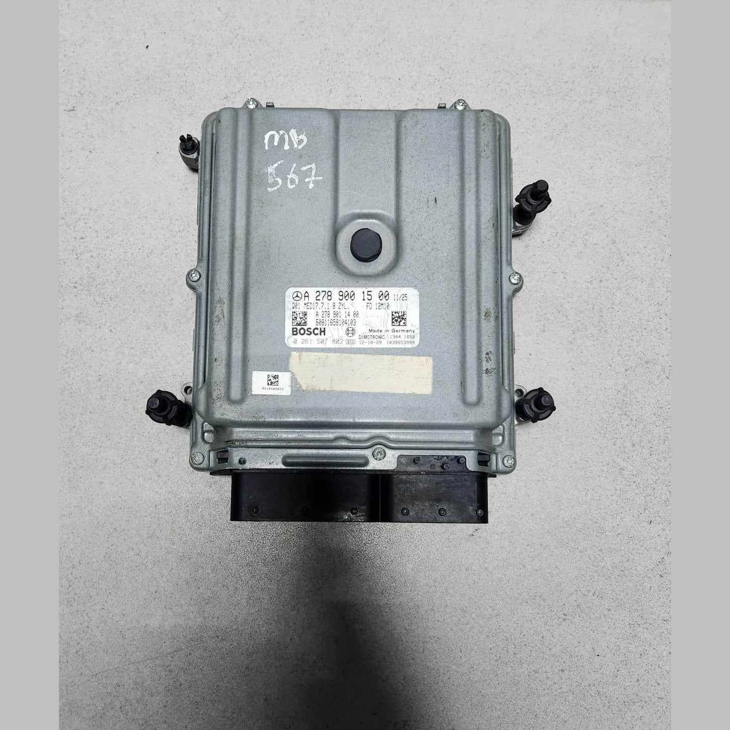 2012-2014 Mercedes-Benz CLS550 Engine Control Module A2789001500 E500 CL500 550