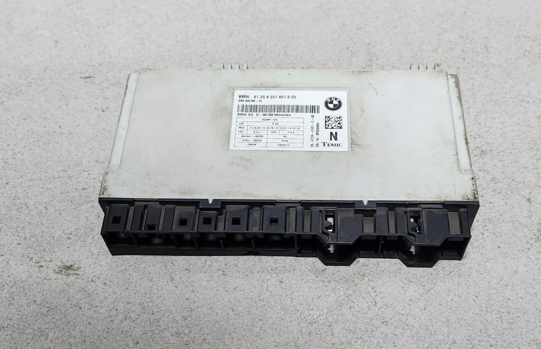 2007-2013 BMW 328i Front Seat Control Module 9221861  335i  X1  X5 X6  and Z4