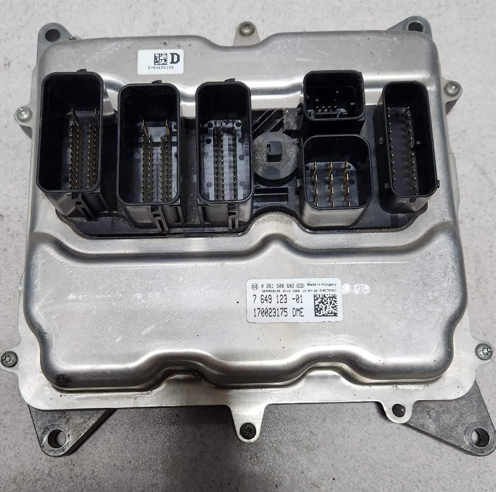 2011-2013 BMW 535i F10 F20 F30 N20 Engine Control Module DME ECU Set 7649123 OEM