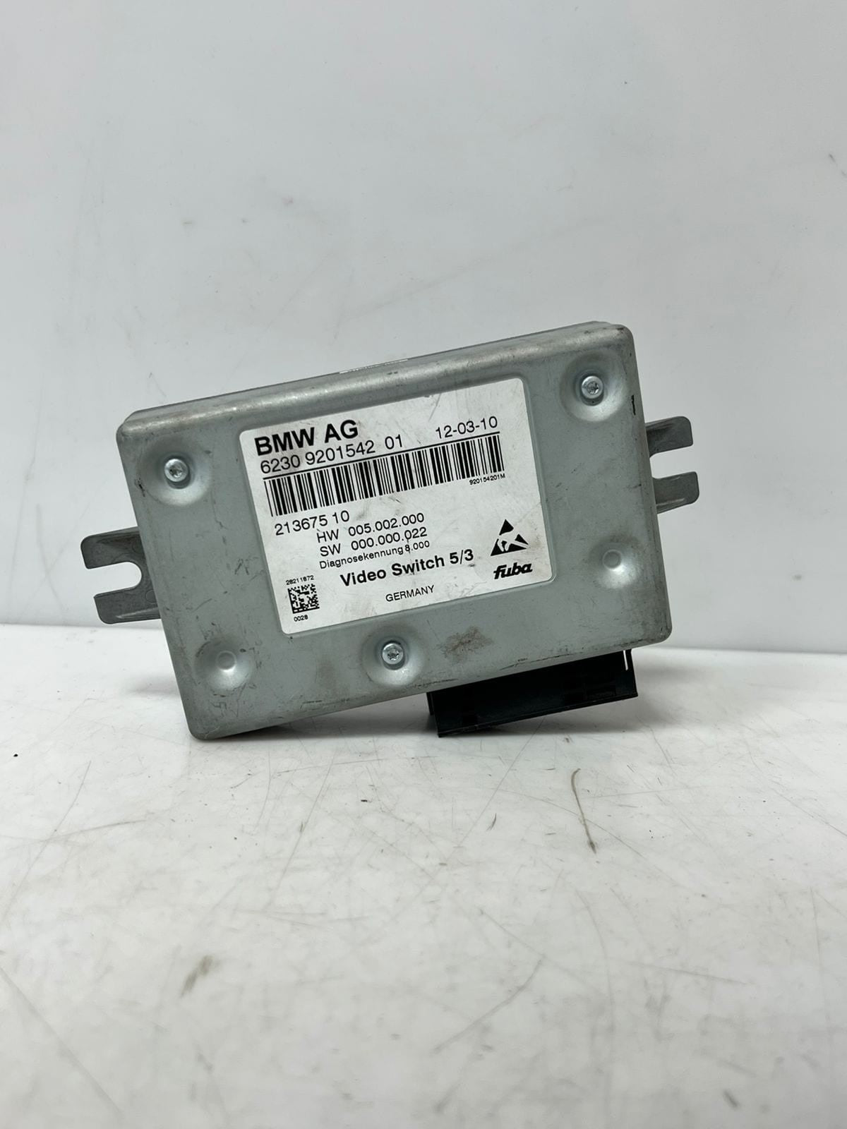 BMW 5' F10 F11 F07 7' F01 F02 F04 Multimedia Video Control Module 9201542 OEM