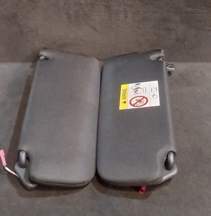 BMW G11 7 SERIES SUN VISOR SET WITH VANITY MIRROR OEM VIN  B314963