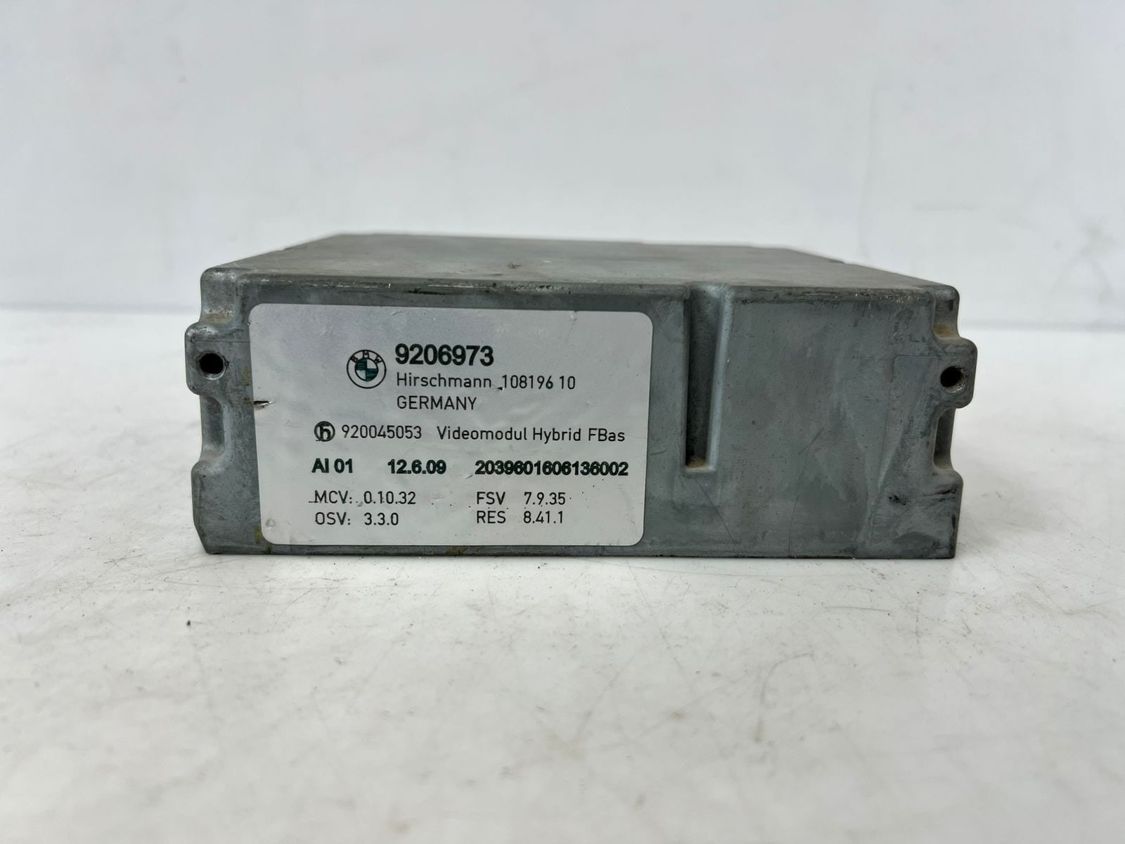 2009-2013 BMW 3' 5' 6' E90 E91 E60 E61 X5 E70 Video Control Module 9206973 OEM