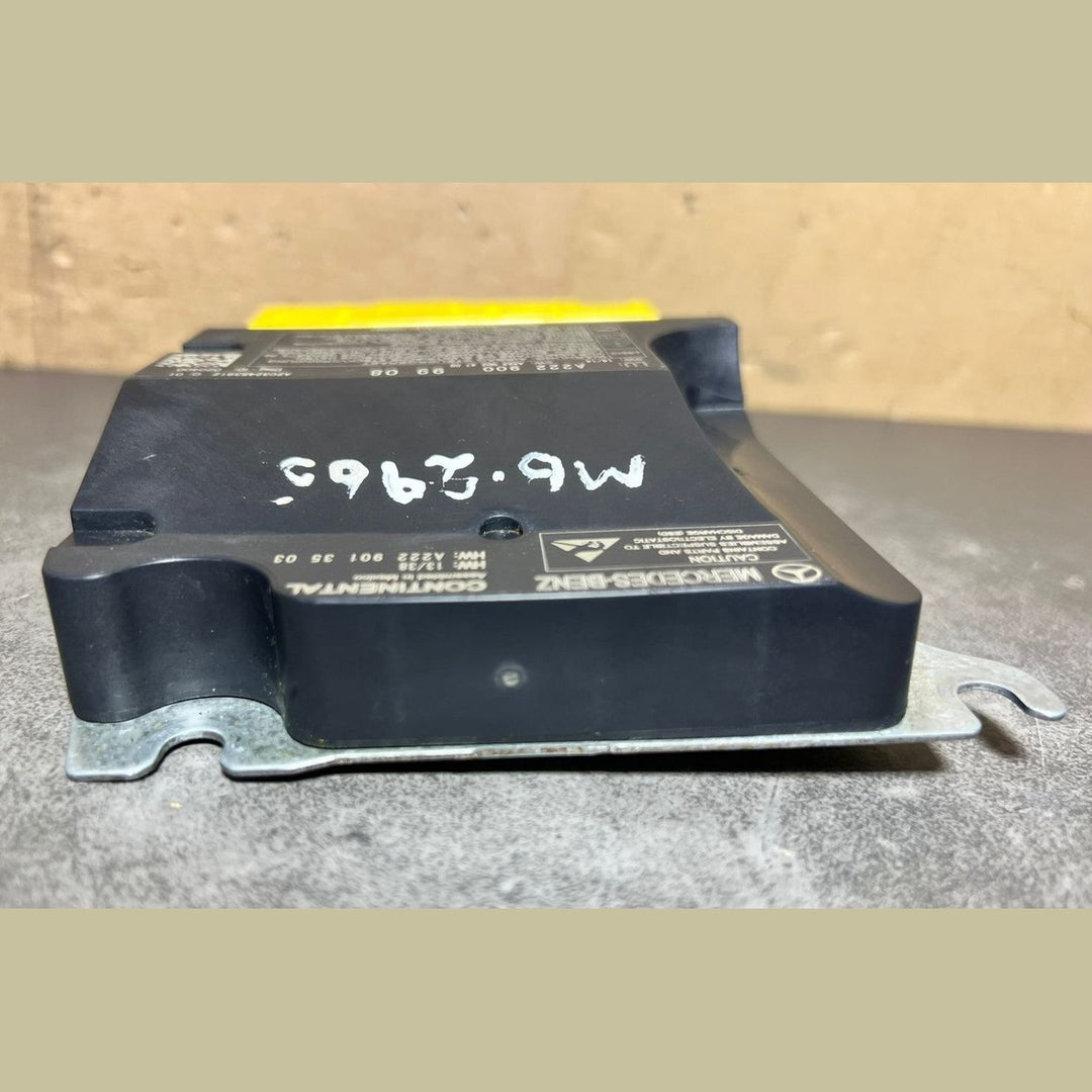 15-20 Mercedes W222 S-Class SRS Safety Restraint Control Module A222 9009908 OEM