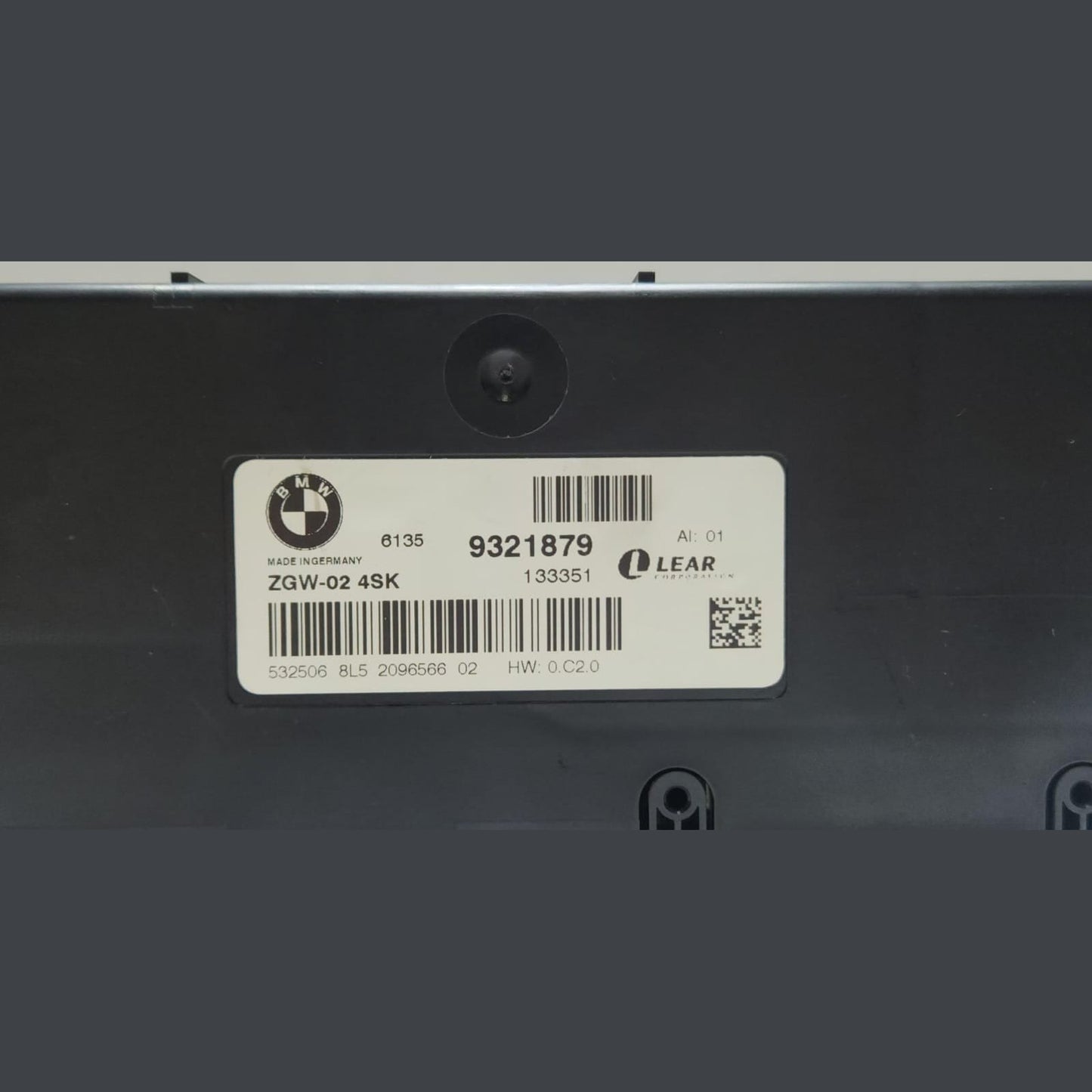 BMW Central Gateway Control Module 9321879 5 Series F10 and 6 Series F06 F13 OEM