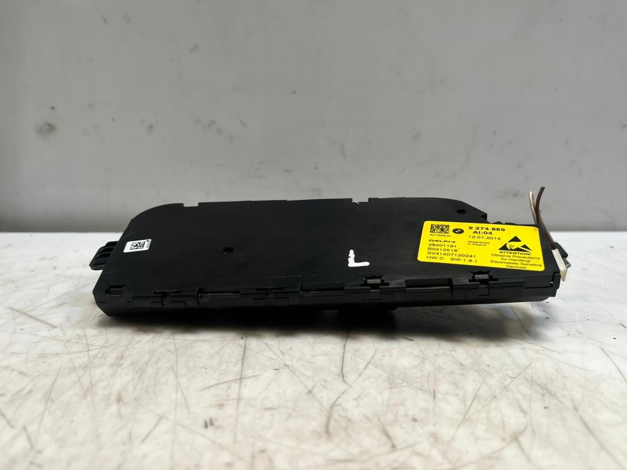 2013-2016 BMW 528i Seat Adjustment Switch 9274889